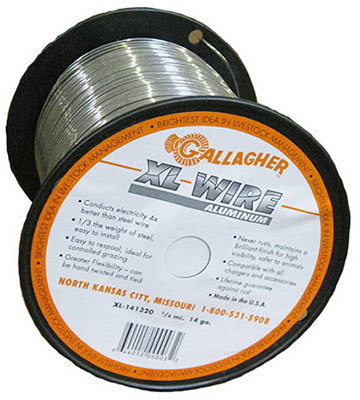 Axl141320 0.25 In. Aluminum Wire Fence