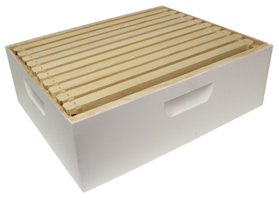 Wwbcm-102 White Medium Honey Box