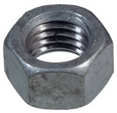 180403 0.31-18 Coarse Thread Heat Treated Zinc Plated Steel Hex Nut, Pack 100