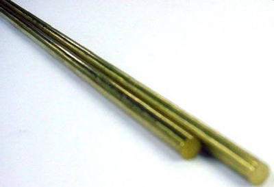 8165 0.16 Od X 12 L In. Solid Brass Rod