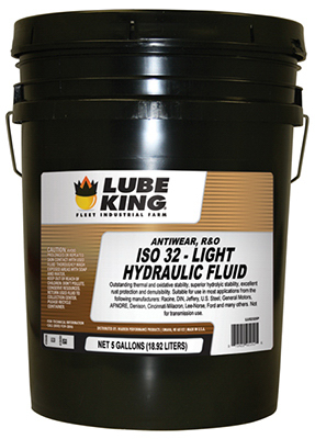Lu52325p 5 Gallon, Pail Aw Iso 32 Hydraulic Fluid