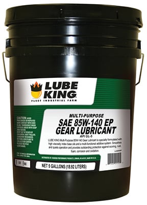 Lu22845p 5 Gallon, 85w140 Multi-purpose Gear Lubricant Oil
