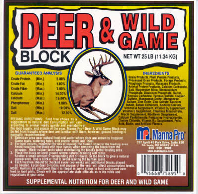 0075890420 20 Lbs. Deer & Wild Game Blocks