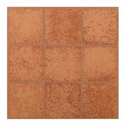 Max Co Kd0203 12.25 X 1.5 In. Crimson Squares Peel & Stick Vinyl Floor Tile - 30 Piece