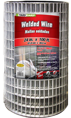 Midwest Air 309222a 24 In. X 100 Ft. Galvanized Welded Wire