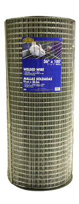 Midwest Air 309213a 36 In. X 100 Ft. Galvanized Welded Wire