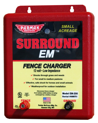 Em-200 12v Small Ul Listed Fence Charger