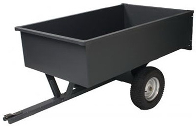 Lc1700gy 17 Cuft, Steel Dump Cart