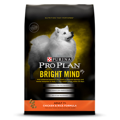Purina 17086 Bright Mind, 30 Lbs. 7 Plus Chicken & Rice Dog Food