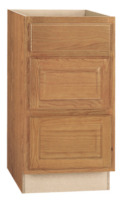 UPC 094803104089 product image for RSI Home Products Sales CBKDB18-MO 18 in. Medium Oak Assembled Drawer Base Cabin | upcitemdb.com