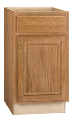 UPC 094803104027 product image for RSI Home Products Sales CBKB18-MO 18 in. Medium Oak Finish Assembled Base Cabine | upcitemdb.com