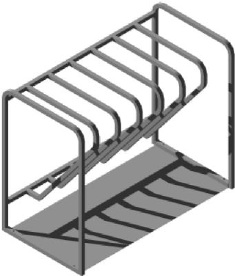 6001-441 Ladder Rack Display