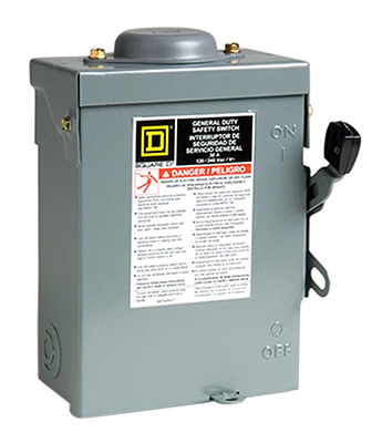 D211nrbcp 30a Outdoor Safety Switch