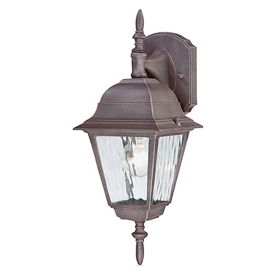 67851 6 In. Rust Single Light Outdoor Lantern