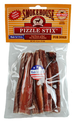 83038 4 In. Steer Beef Puzzles Dog Treat - 6 Pack