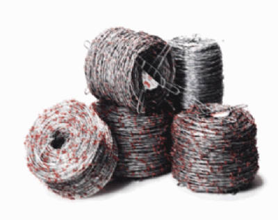 79583 1320 Ft. Roll Length 12.5 Gauge Red Brand Ruthless Barbed Wire - Pack Of 9