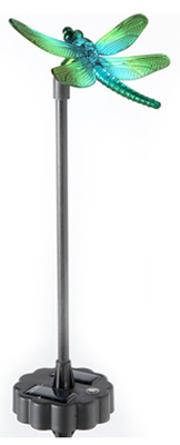 Four Seasons PL-1050-12N Color Solar Dragonfly Light