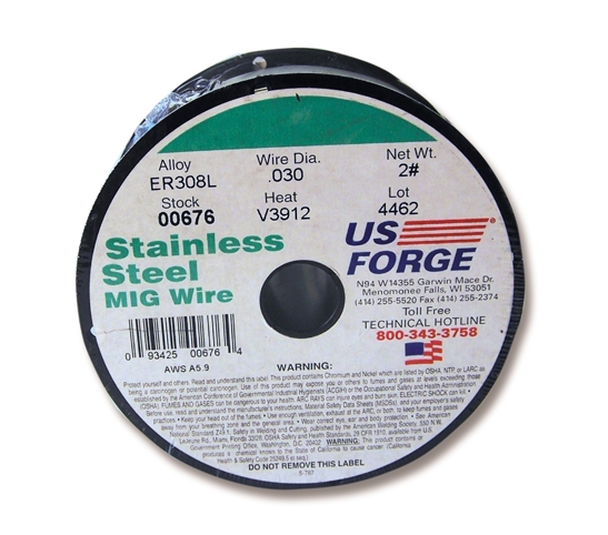 676 Welding Stainless Steel Mig Wire, 0.030