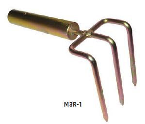 Max-life M3r-1tc 3 Prong 90 Degree Rake Threaded Coupling