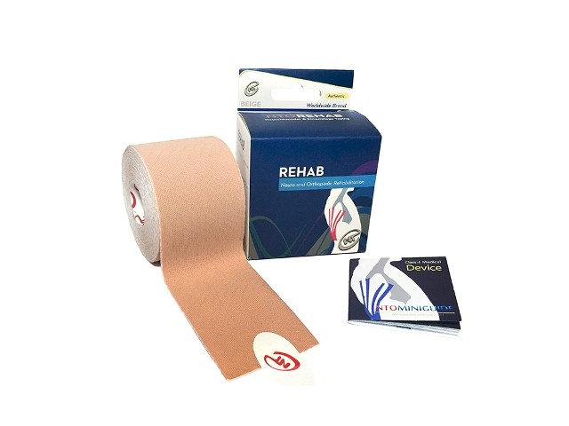 Nto-r-bei-103 Rehabilitation Neuromuscular & Kinesiology Taping, Beige - Pack Of 10