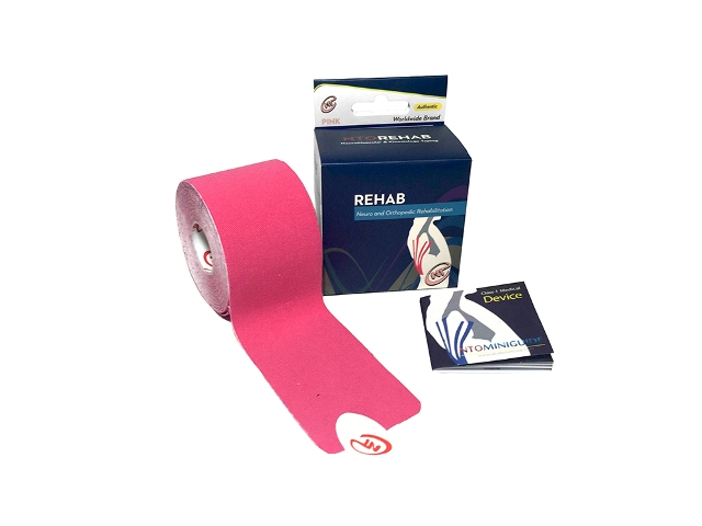Nto-r-pin-107 Rehabilitation Neuromuscular & Kinesiology Taping, Pink - Pack Of 10