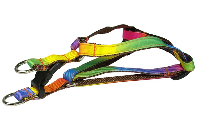 Rainbow1-h Dog Harness, Rainbow - Extra Small