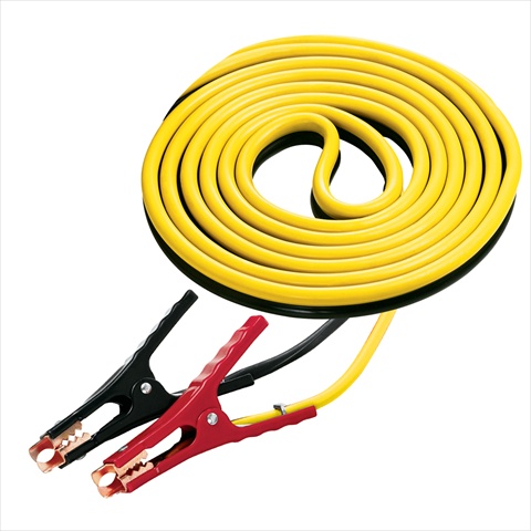 10-00273 12 Ft. Yellow-black Rubber Booster Cables - Medium Duty, Case Of 6