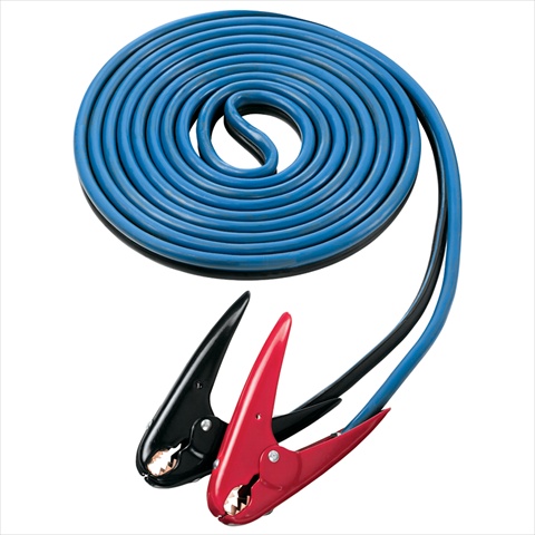 10-00277 20 Ft. Blue-black Rubber Booster Cables - 500 Amp Parrot Jaw Clamp, Case Of 4