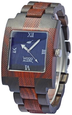 Zs-w047a Mens Rio Grand Maple Wood Watch & Black Sandalwood Watch