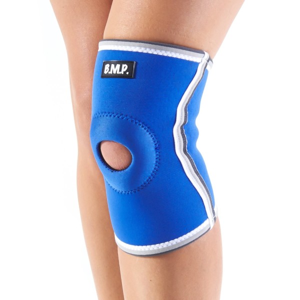 Breathable Neoprene Knee Brace, Blue - Medium