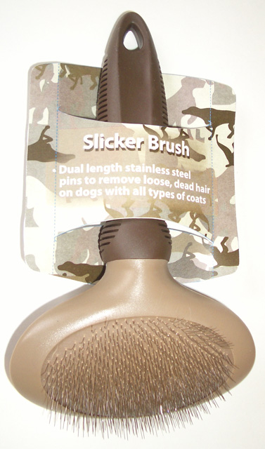 5906 Slicker Dog Brush Large, Camouflage