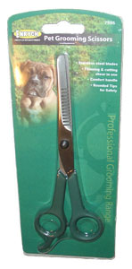 7986 Pet Grooming Scissors, Green