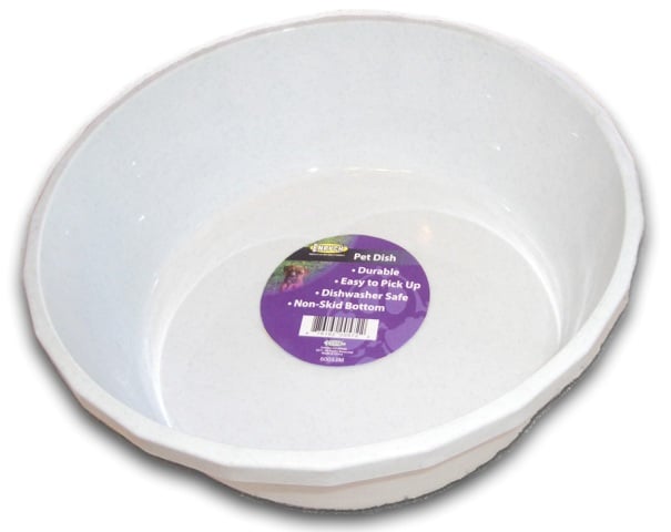 5722 Plastic Crock Style Pet Bowl, Extra Large