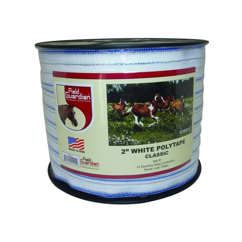 636812 2 In. White Polytape - Classic