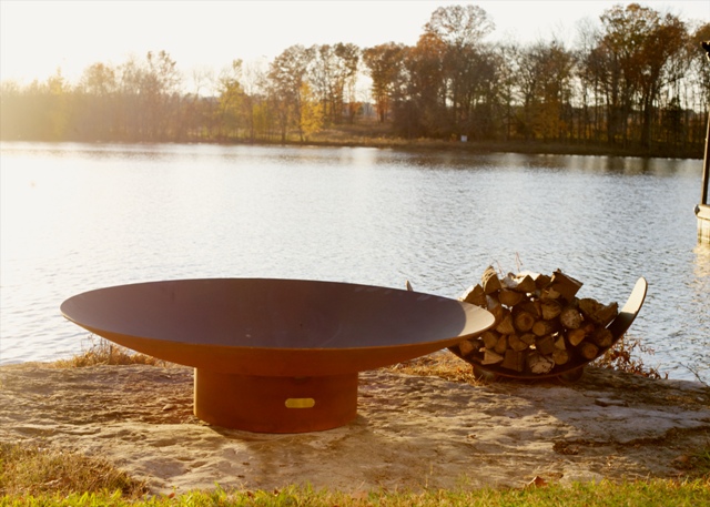 60 In. Asia Match Lit Fire Pit, Natural Gas
