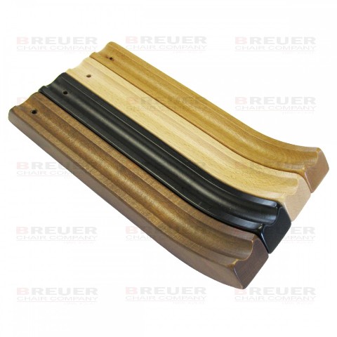 1 In. Chair Replacement Wood Arms - Set Of 2