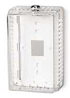 Tp02cl Plastic Thermostat Guard - Clear, Medium