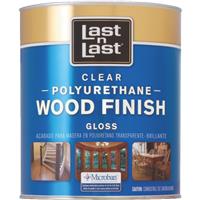 Absolute Coatings 53004 1 Quart Gloss Last N Last Polyurethane Wood Stain