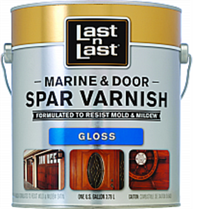 Absolute Coatings 50701 1 Gallon Gloss Last N Last Marine & Door Spar Varnish Stain