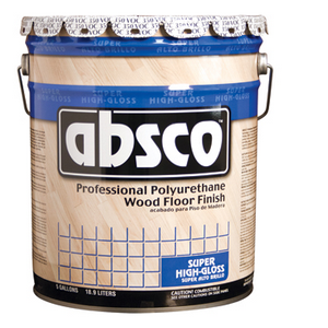 Absolute Coatings 89005 5 Gallon Gloss Absco Polyurethane Wood Floor Stain Stain