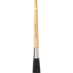 Psb - 501101200 No. 2 Birch Black China Oval Sash Brush