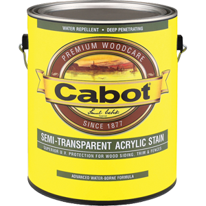 11307 1 Gallon, Deep Base Semi Transparent Water Based Stain