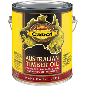 13459 1 Gallon, Mahogany Flame Australian Timber Oil