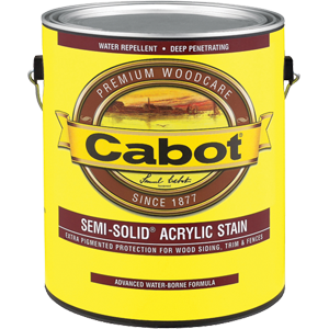 11107 1 Gallon, Deep Base Semi Solid Water Based Stain