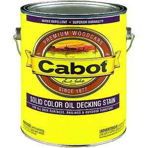 11608 1 Gallon, Med Base Solid Oil Decking Stain