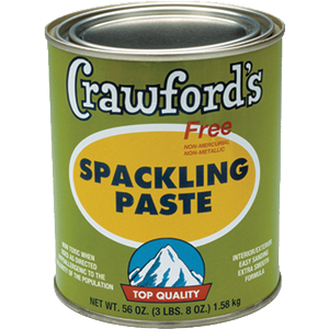 Crawfords Putty 31904 1 Qt. Spackling Paste