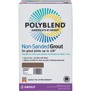 Pbg1110 10 Lbs. Snow White Polyblend Non-sanded Tile Grout