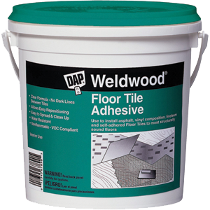 136 1 qt. Weldwood Floor Tile Adhesive