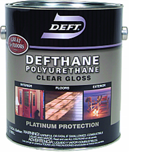 Deft 020-01 1 Gallon Gloss Defthane Polyurethane 450 Voc