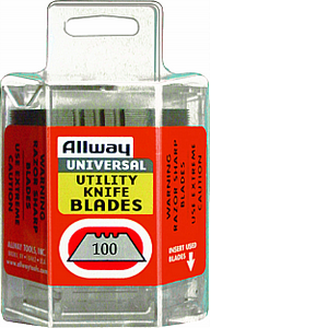 Allway Tools Dsp100 3-notch Utility Blade In Dispenser